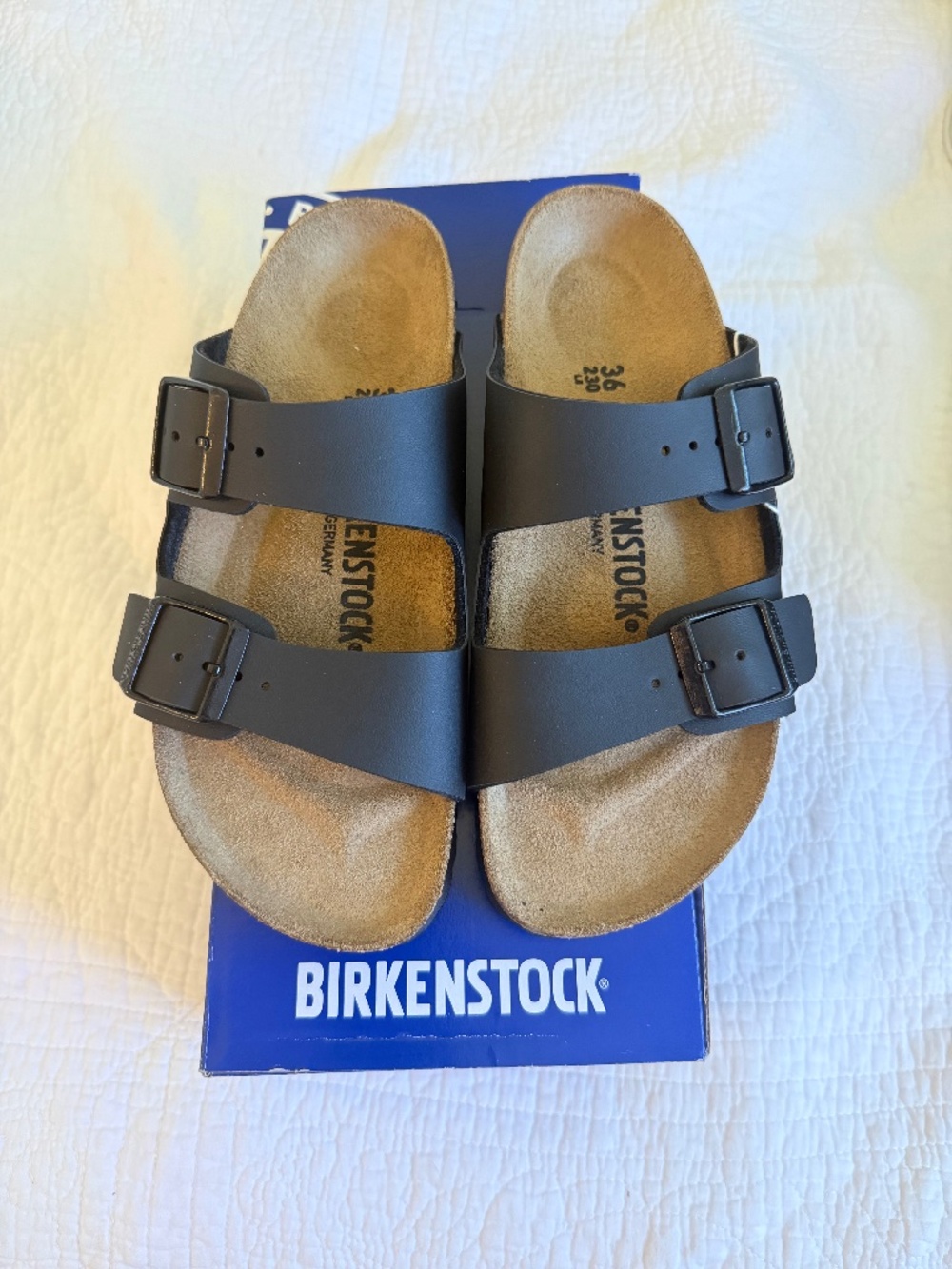 NIB Black Birkenstock Arizona Sandals (Size 36 Narrow (US 5-5.5)- Brand New!